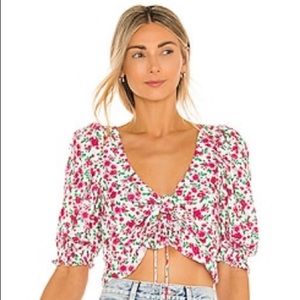 For Love And Lemons Petal Blouse
